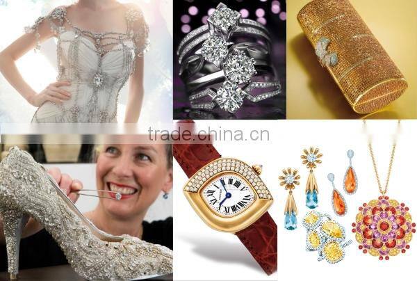 2015 Hot Sale Super Cubic Zirconia Price Machine Cut