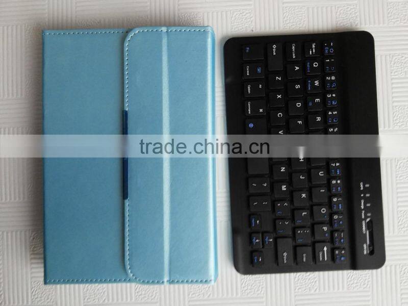 new fashion bluetooth keyboard case for ipad 7 inch