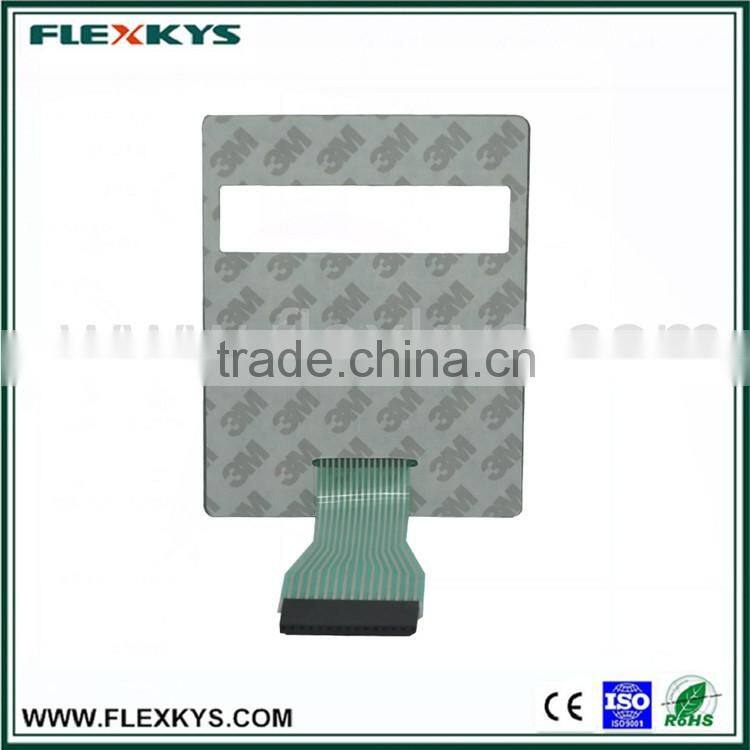 Computer garment cloth control panel metal dome membrane switch