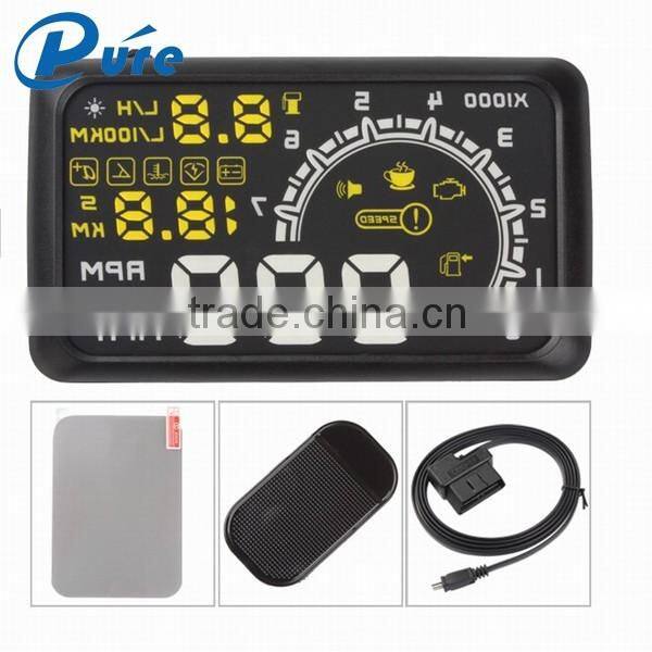 Head Up System Auto Electronics Head Up Auto Electronic HUD OBD 5.5" Screen Head Up System