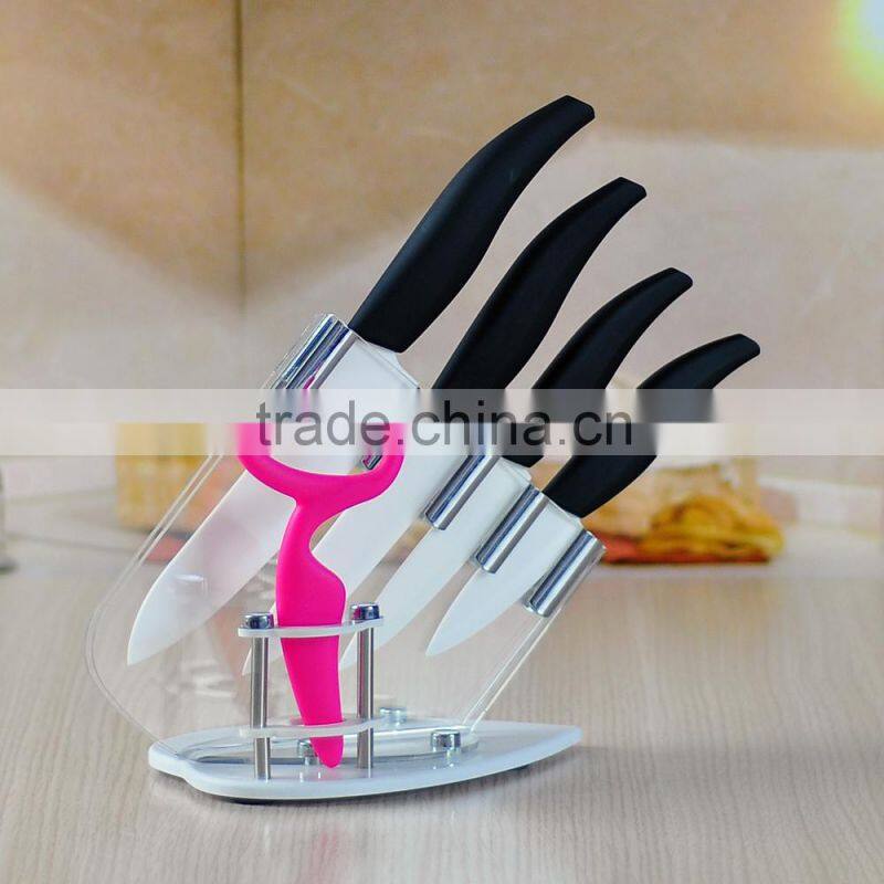 6pcs Complete Kitchen Ceramic Knife Set Kitchen