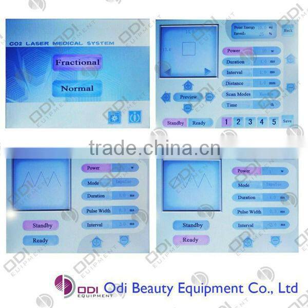 (CE) Hot !!! Fractional co2 laser with glass laser tube (C600)