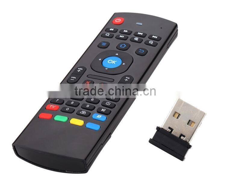 2.4Ghz Wireless Mini Keyboard MX3 Keyboard With IR Learning Mode Air Mouse Remote Control Keyboard For PC Laptop Android TV Box