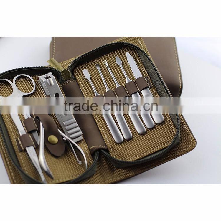 Bonvatt scissors inox manicure pedicure set souvenir case