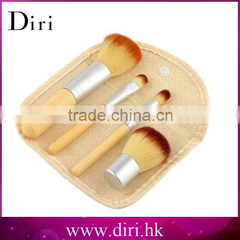 Bamboo kabuki brush makeup brush vegan flat top powder brush