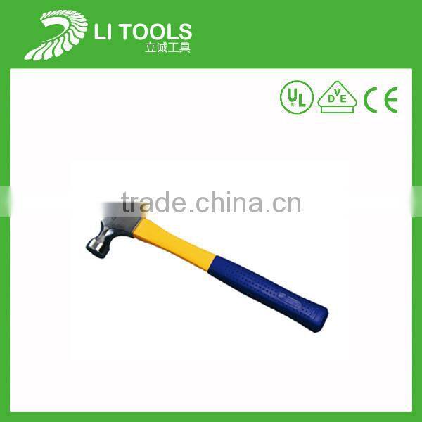 27mm steel framing wooden handle claw hammer