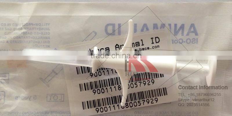 animal microchip for cattle /cow / horse /sheep 2*2.12 mm with transponder