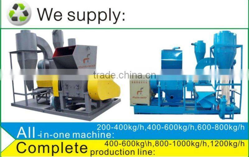 Profitable cable recycling machine
