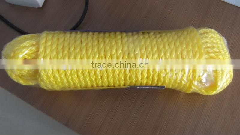 3/8'' X 100' Polypropylene twisted rope