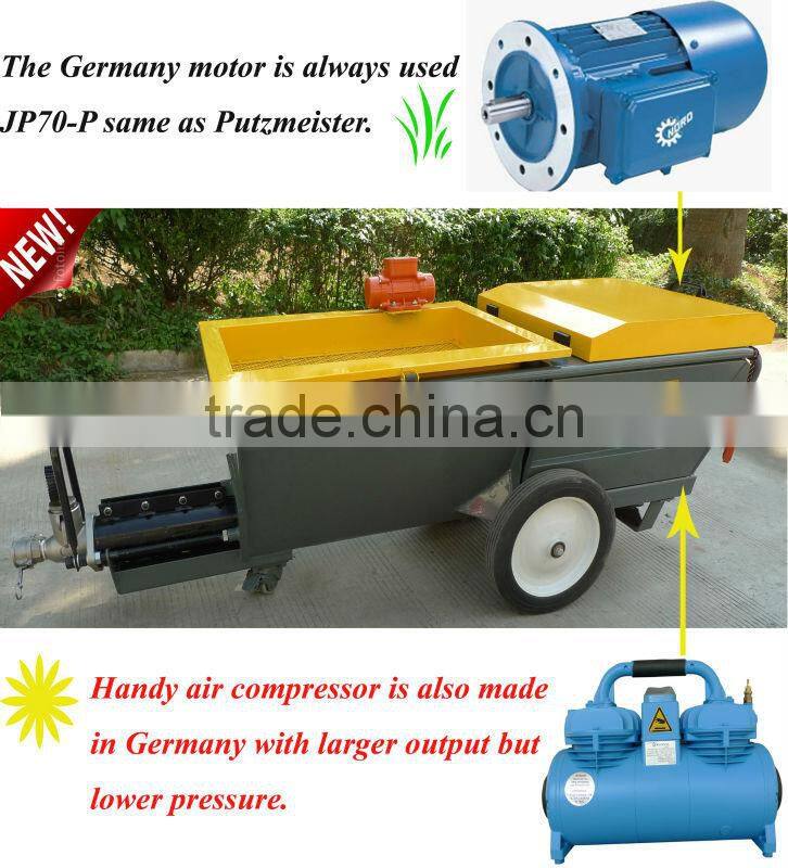 Putzmeister 2L6 stator rotor design JP60-P stucco sprayer