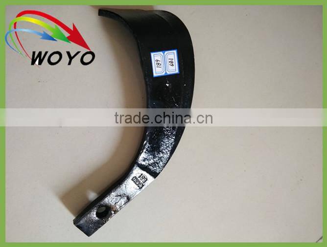 Hebei agricultural machinery rotavator spare part power tiller blade