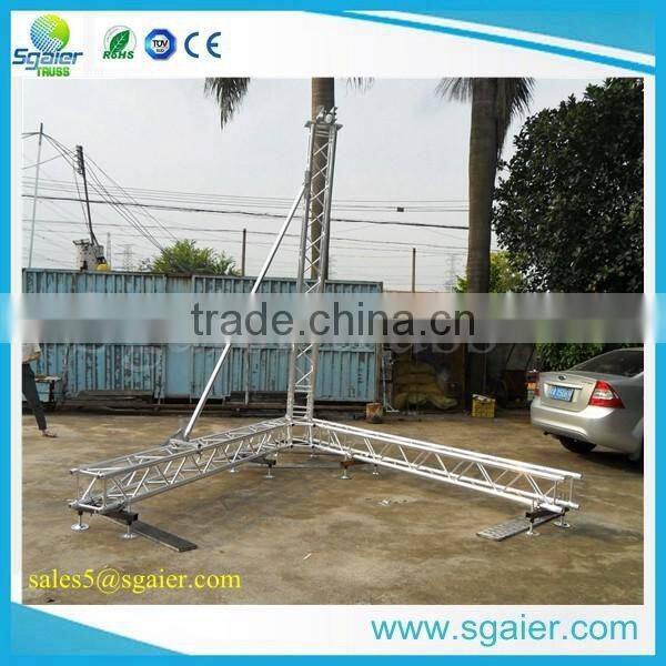 5-8m outdoor aluminum line array speaker truss towers
