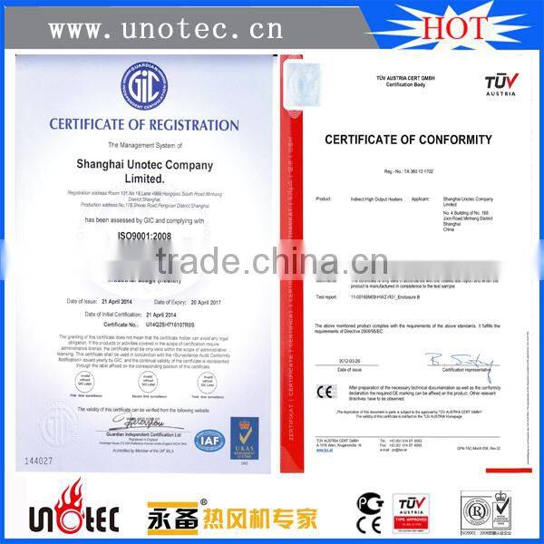 2kw electric fan heater