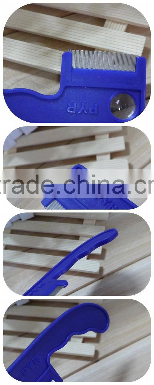 promotion of good quality nit combs lice flea comb