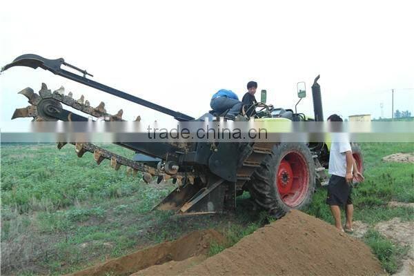 China manufacturer good performance trencher machine