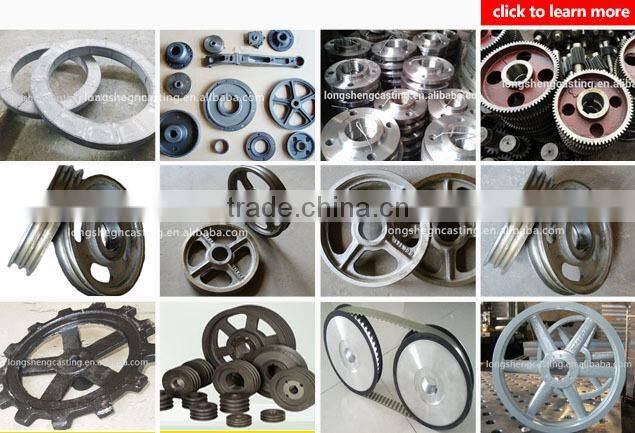 ISO9001-2008 Cast iron elevator wheels /elevator parts/elevator casting