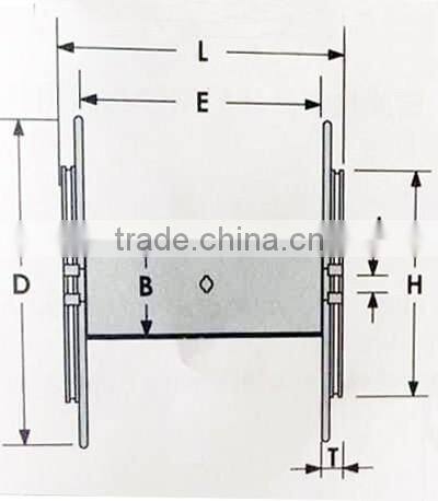 CREDIT OCEAN high quality weaving loom warping beam