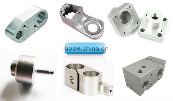 VMT Customized Metal parts Black Anodized Double Ended Threaded Pin