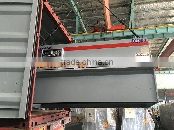 WC67 hydraulic press brake/CNC press bending machine/plate bending machine