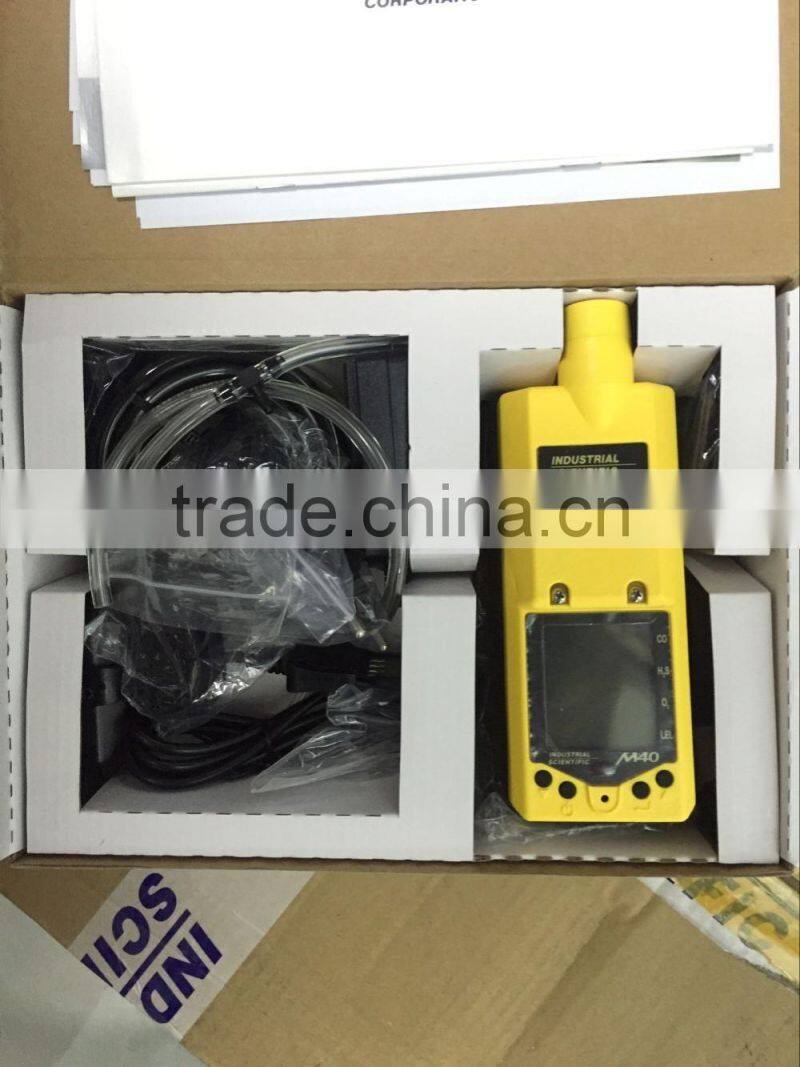 (CO,H2S,O2,LEL) portable impact pro M40 gas detector with pump