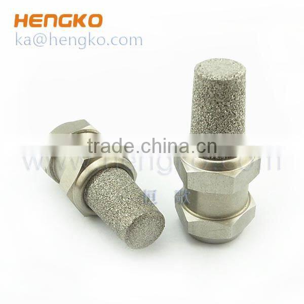 Sintered 316L stainless steel pneumatic exhaust muffler silencer
