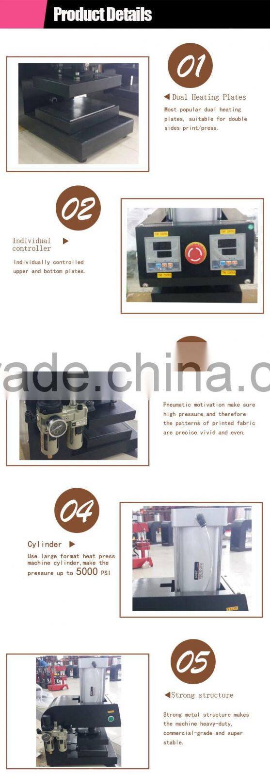 2015 alibaba China Supplier Hot Sale Rosin Oil Heat Presser machine