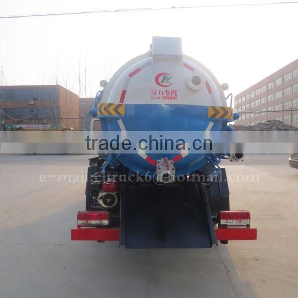 DONGFENG 4*2 6ton Cleaning Suction Sewage Truck