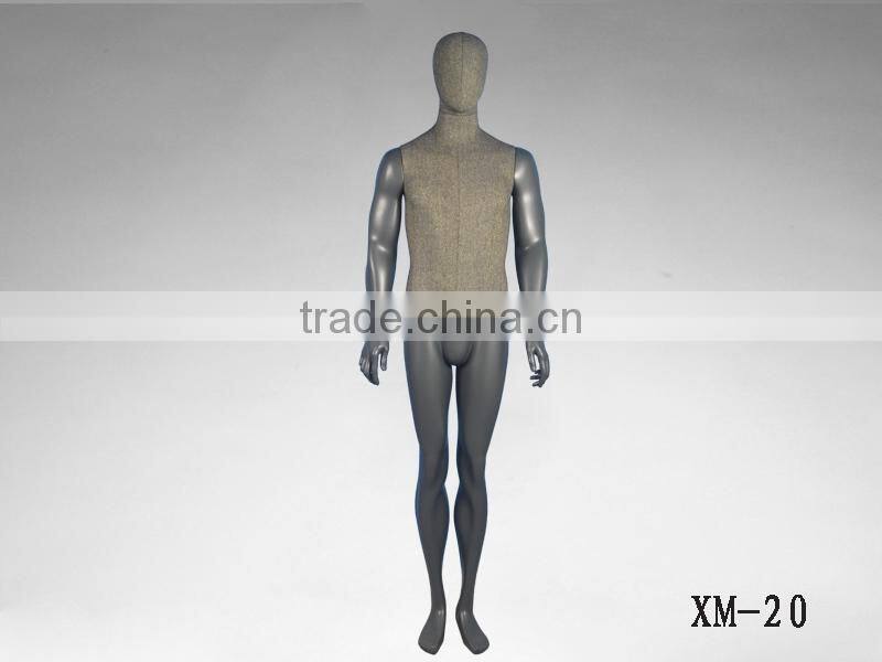 2016 cheap poseable headless display male mannequin