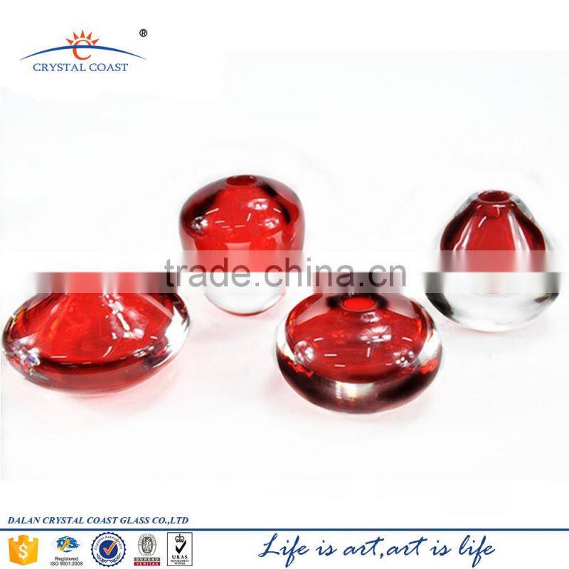 HAND BLOWN GREEN COLOR 30-500ML FRAGRANCES AROMA GLASS DIFFUSER BOTTLE