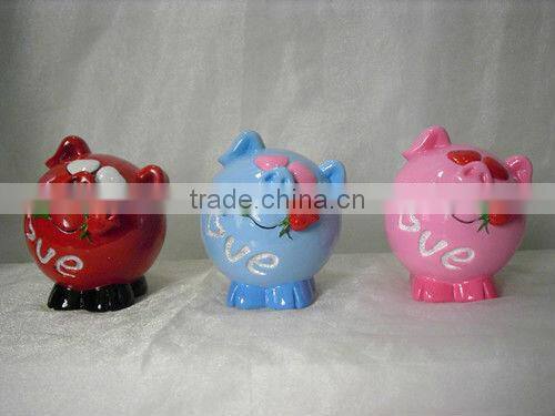 Resin handmade money bank box