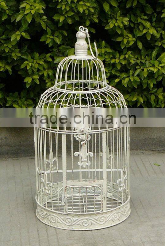 Vintage Large Handmade Round Wedding Decorative Bird Cage