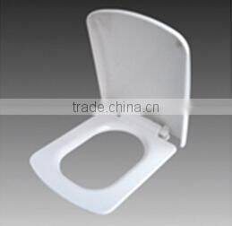 UIC-PP5060 Round/ Enlongated PP Toilet seat cover soft close, Soft Slow Close White Toilet seat, PolyPropylene Toilet seat