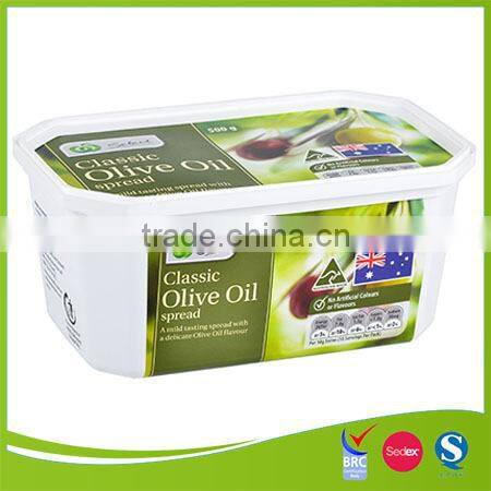 2015 Factory direct sale plastic butter containers