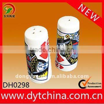 Ceramic seasoning bottle