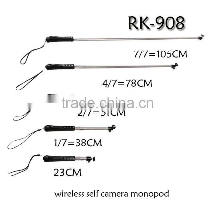 2016 Trending Hot Selling Products Legoo Selfie Stick, 2014 New Legoo Wireless Monopod, Legoo Bluetooth Selfie Monopod Tripod