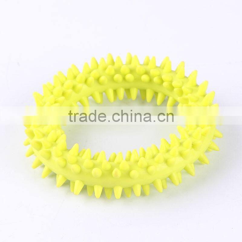 wholesale Best Selling wholesale soft rubber circle type chew dog pet toys