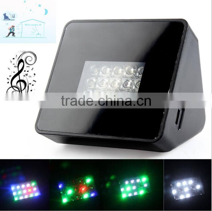 Wholesale Factory Anti-theft LED Colorful Night Light Sensor Fake TV For Home Security, Mini Home Security Light Sensor Fake TV