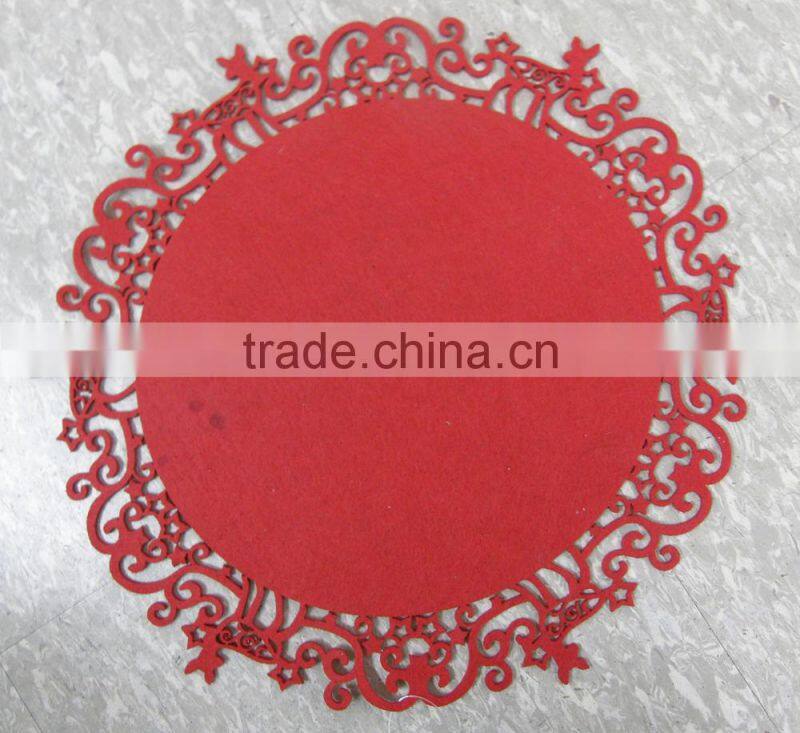 Hollowed Felt tablemat
