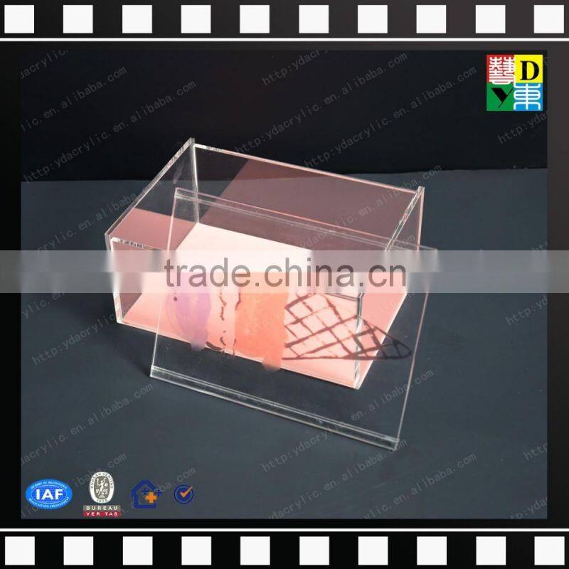 2016 colorful acrylic Storage Box for Cosmetic,plexiglass make up drawer case box