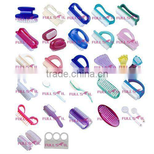 Plastic bath brush/scrub brush long handle