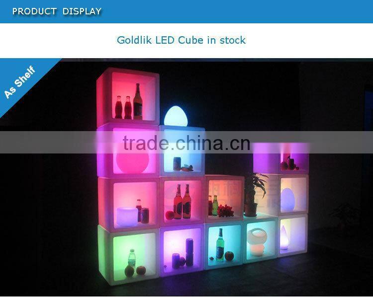high quality multi color led ice bucket GKC-040GR