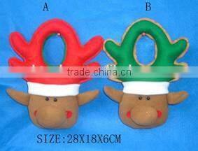holiday items/ Christmas gift polyester door hanging/hanging ornament/ dropornament/ Christmas decoration
