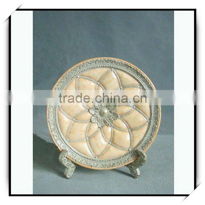 Wholesale 2013 newest special design home Decoration Plate