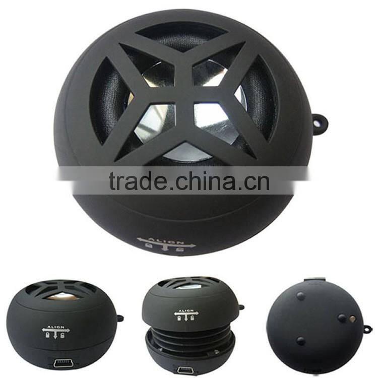 New gadget Christmas promotion gift portable laptop mini hamburger speaker