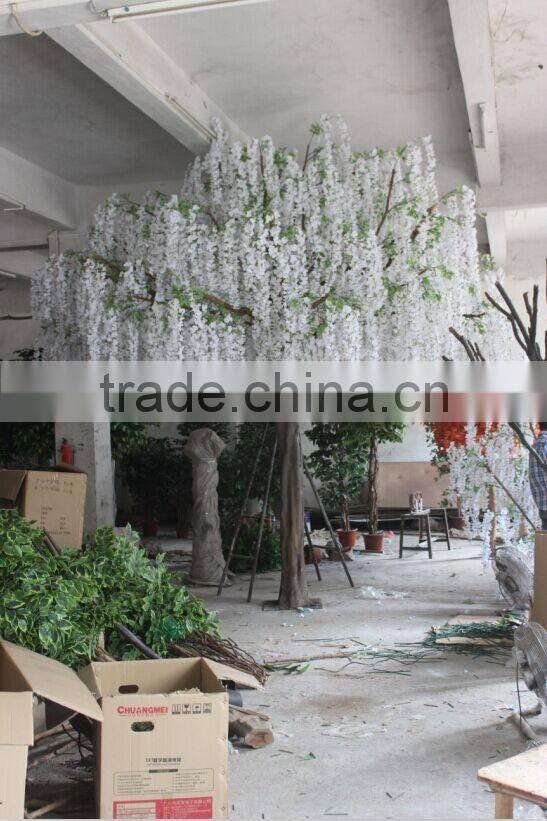 white wisteria flower,wedding stage decoration flower tree wisteria flower