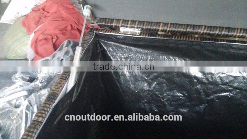 2015 MOST POPULAR CUSHION BOX WITH NEW DESIGN, WICKER BOX, GARDEN RATTAN BOX .