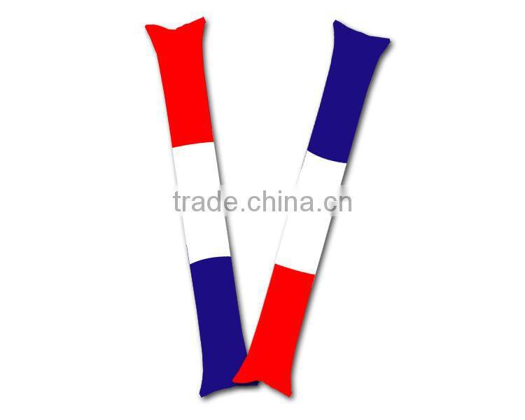 Wholesale stick, PE inflatable stick, sport game stick for cheering, cheap stick