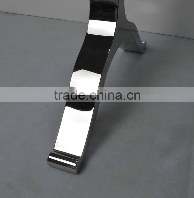 Alibaba online shopping Hot sales modern stainless steel table legs with wooden table