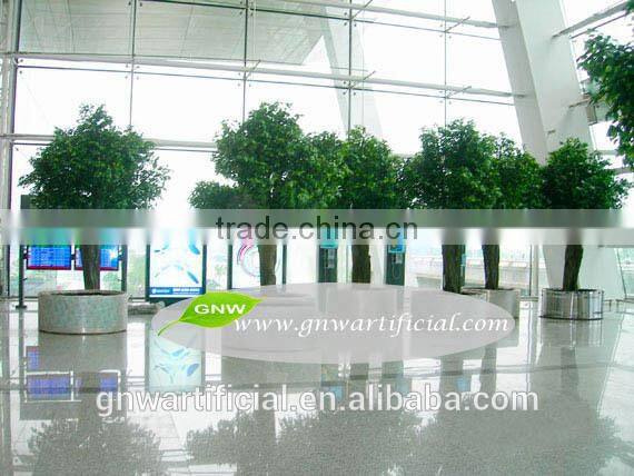 BTR020 GNW Plastic Large Artificial Decorative Tree Bent Trunk Banyan Tree