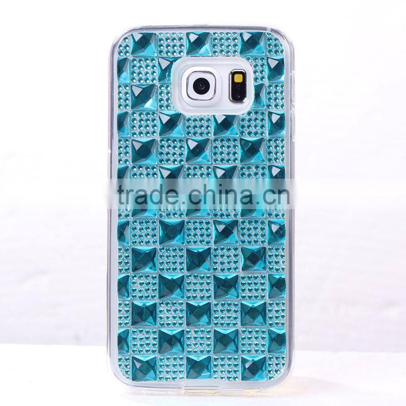 New products diamond phone case for Samsung s6/s6 edge